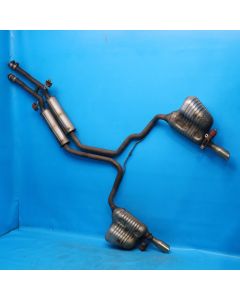 Audi A6 4F C6 2.8 FSI Frontantrieb Auspuff Abgasanlage Endrohre 4F0253409N PS