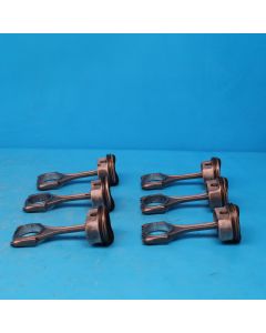 Audi A6 4F C6 3.2 FSI SET Kolben 06E107065AQ Pleuelstange AUK BKH Original PE