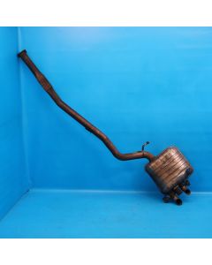 BMW 7er E65 730d Auspuff 7796619 Endschalldämpfer Abgasanlage Original NE