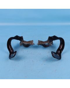 Audi A6 4G C7 Avant Scharniere Heckklappe 4G9827300 Klappscharniere LX7U Orig PL
