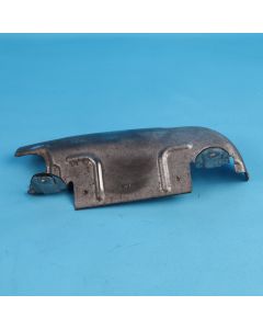 Audi A6 4F C6 Hitzeschutzblech Abgaskrümmer links 06E253037J Abdeckblech PE