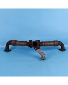 Audi A6 4F C6 3.0 TDI Rohrkrümmer Turbolader 059131799H Abgaskrümmer Original PH