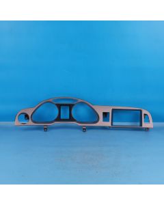 Audi A6 4F C6 Tachoblende 4F1857115D Abdeckung MMI Verkleidung SILBER Orig. PB