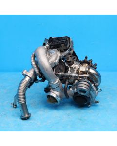 Audi A6 4G C7 3.0 BiTDI Turbolader 059145654AD Abgasturbolader CGQB Original PL