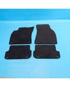 Audi A6 4F C6 Fußmatten SET schwarz hinten vorne Innenraumteppich Velours OL