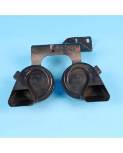 Audi A6 4F C6 Hupe 4F0951221 4F0951223 Signalhorn Tiefton Hochton Original OK