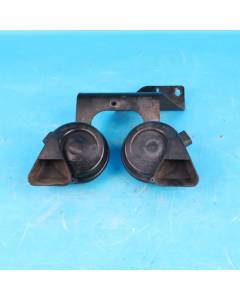 Audi A6 4F C6 Hupe 4F0951221 4F0951223 Signalhorn Tiefton Hochton Original NW
