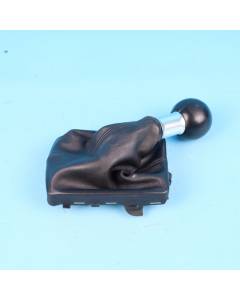 Audi A6 4F C6 Schaltknauf 4F0863287B Wählhebel Schaltgetriebe Leder Original OM