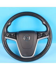 Opel Insignia A Multifunktionslenkrad 13316547 Lenkrad 3-Speichen Leder Orig. OJ
