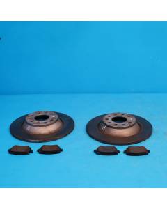 Audi A6 4F C6 Bremsscheiben hinten 302X12MM Bremsbeläge 92132503 OM