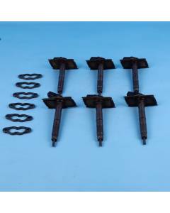 Audi A6 4F C6 2.7 TDI SET Injektoren 059130277AC Einspritzdüsen BPP Original OM