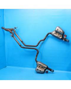 Audi A6 4F C6 2.7 TDI Frontantrieb Auspuff Abgasanlage Endrohre 4F0253409F Orig.