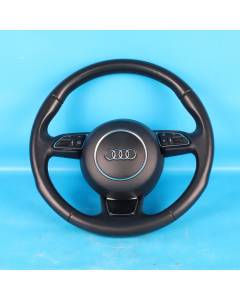 Audi A6 4G C7 Multifunktionslenkrad 4G0419091R Leder 3-Speichen Original NU