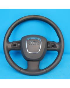Audi A6 4F 3 Speichen Lenkrad 4F0419091AQ Schaltwippen grau Original OH