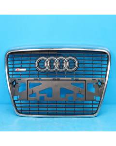 Audi A6 4F C6 Kühlergrill 4F0853651 Frontgrill Single Frame Chrom Original OO