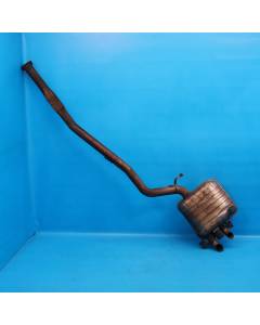 BMW 7er E65 730d Auspuff 7796619 Endschalldämpfer Abgasanlage Original NE